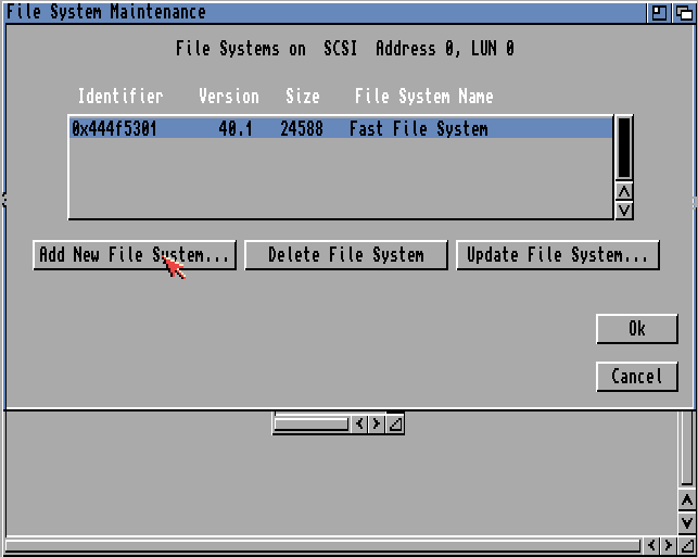 file system maintenance