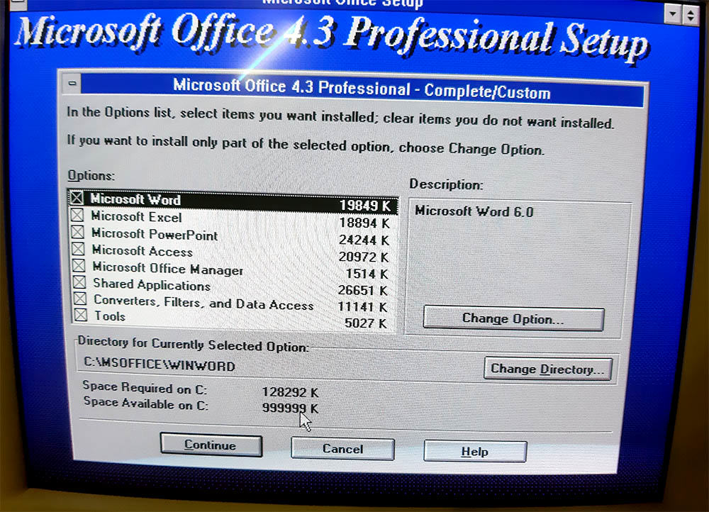 Microsoft Office Programme