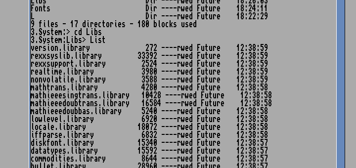 Amiga 1200 Libraries