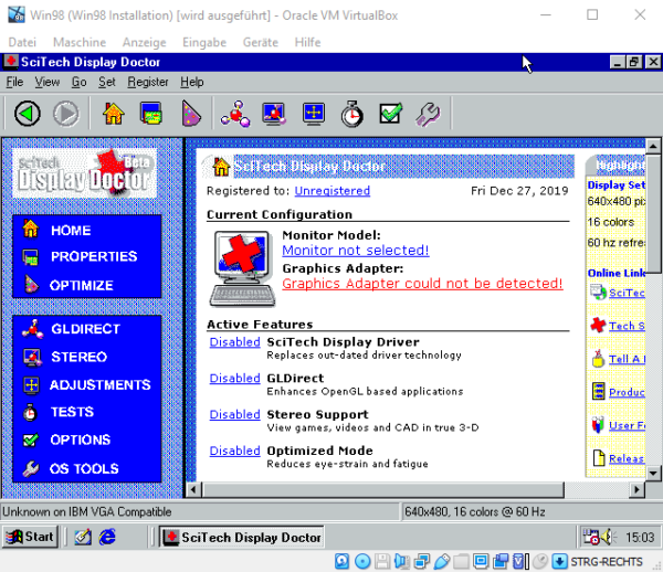oracle virtualbox windows 98