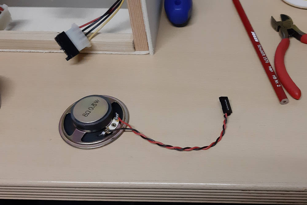 PC Speaker gekürztes Kabel