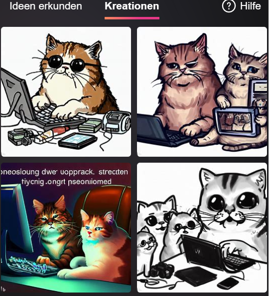 Bing neue Katzen Memes
