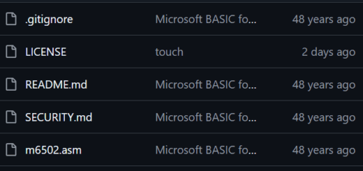 6502 basic source code